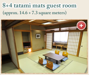 8+4 tatami mats guest room